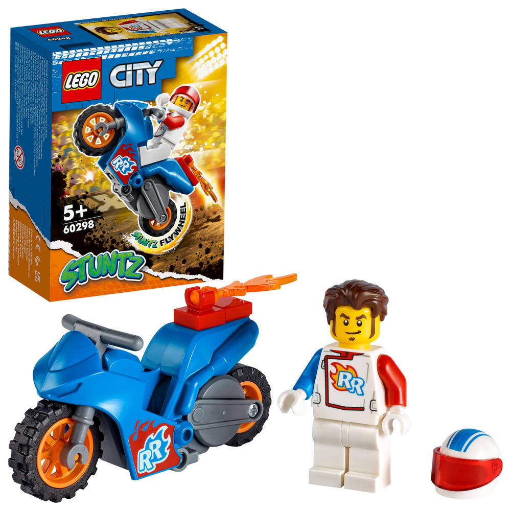 LEGO City raket stuntmotor 60298