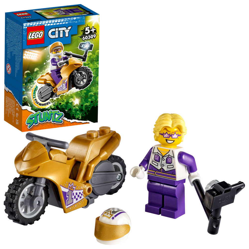LEGO City Stuntz selfie stuntmotor 60309