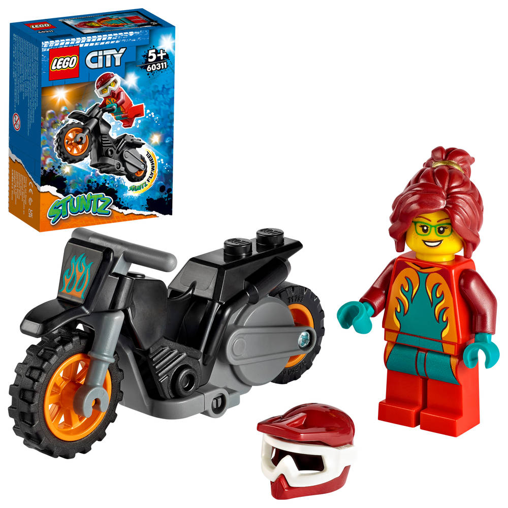 LEGO City vuur stuntmotor 60311