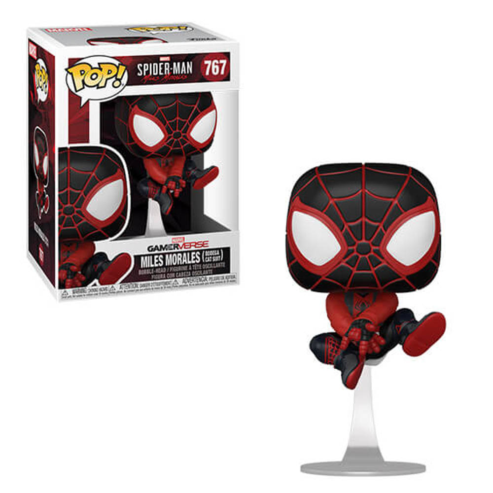 Funko Pop! figuur Marvel Spider-Man: Miles Morales Bodega Cat Suit