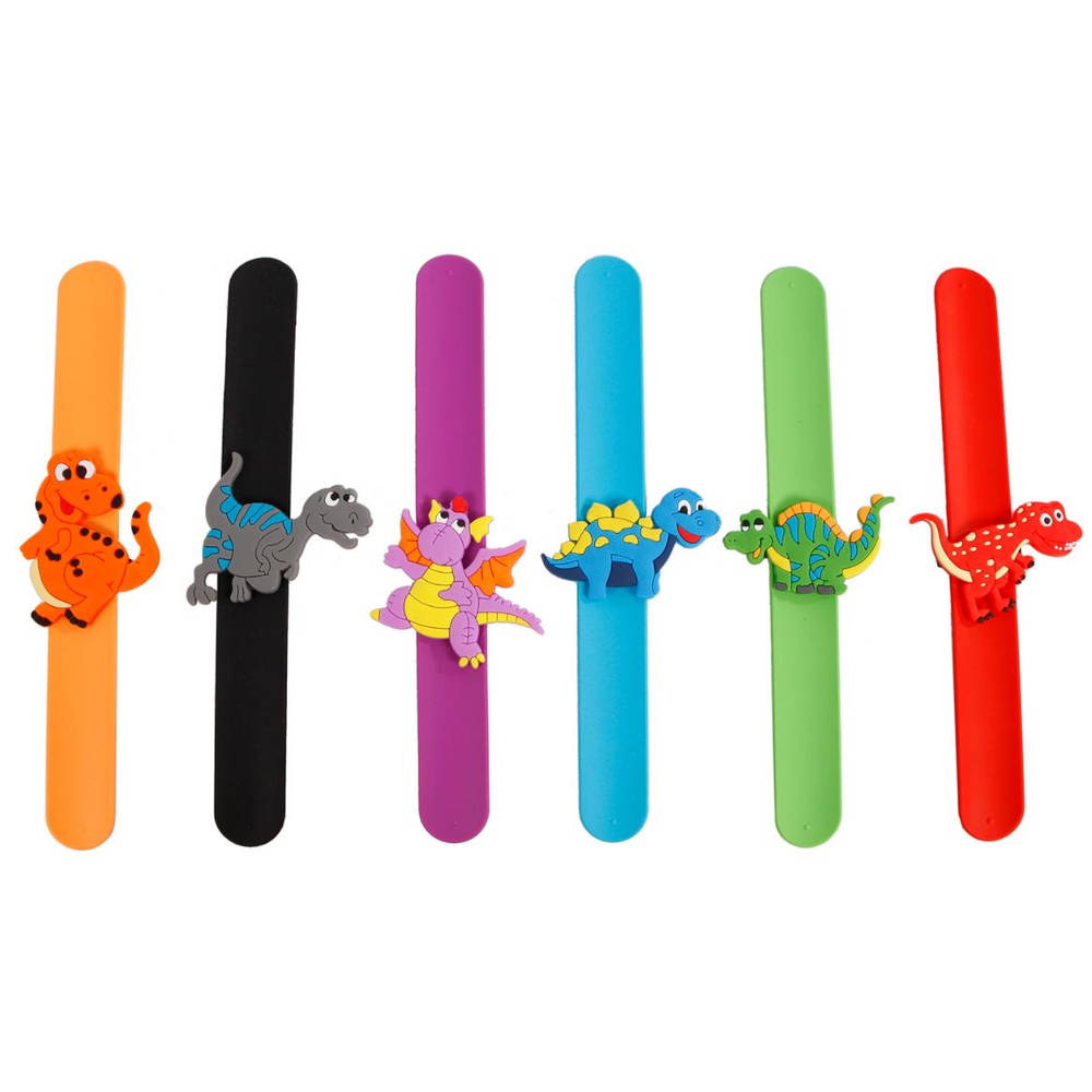Dinoworld klap armband dinosaurier - 21,5 cm