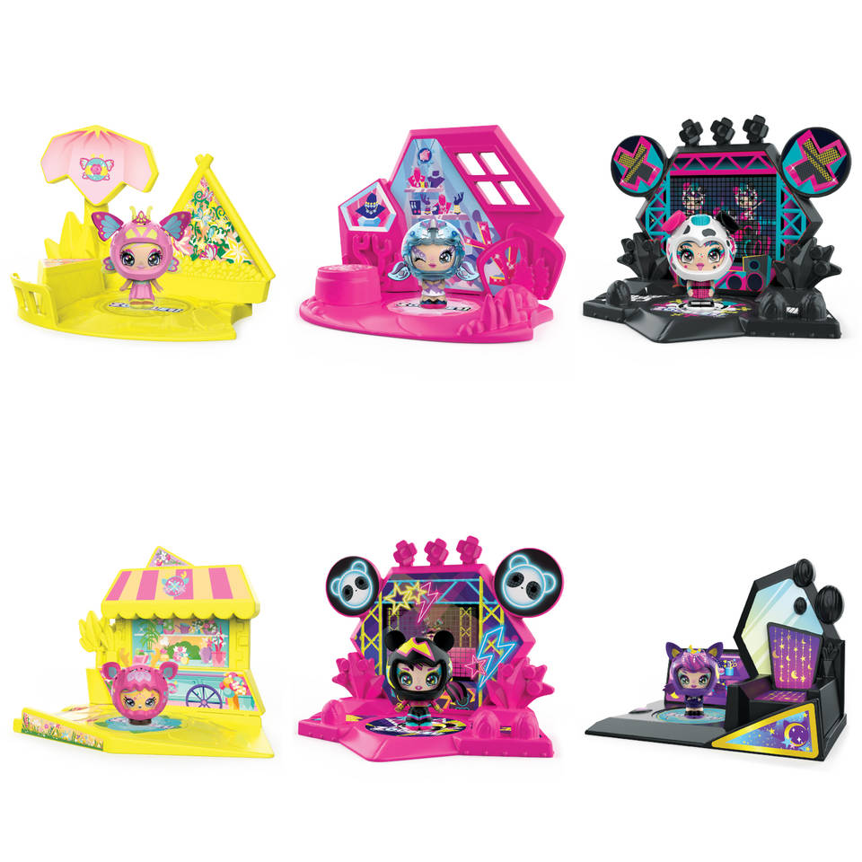 Zoobles Spin Master Happitat – Empress Elephant 1-Pack – Figura Trasformabile Per Bambine Dai 5 Anni