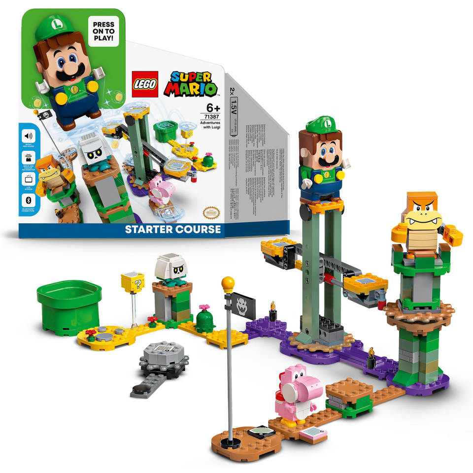Gladys Op de grond Pelgrim LEGO Super Mario avonturen met Luigi startset 71387