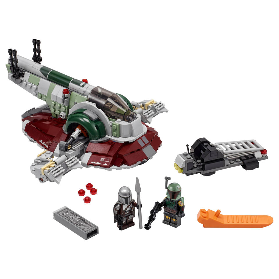terras hoeveelheid verkoop Vuilnisbak LEGO Star Wars Boba Fetts sterrenschip 75312