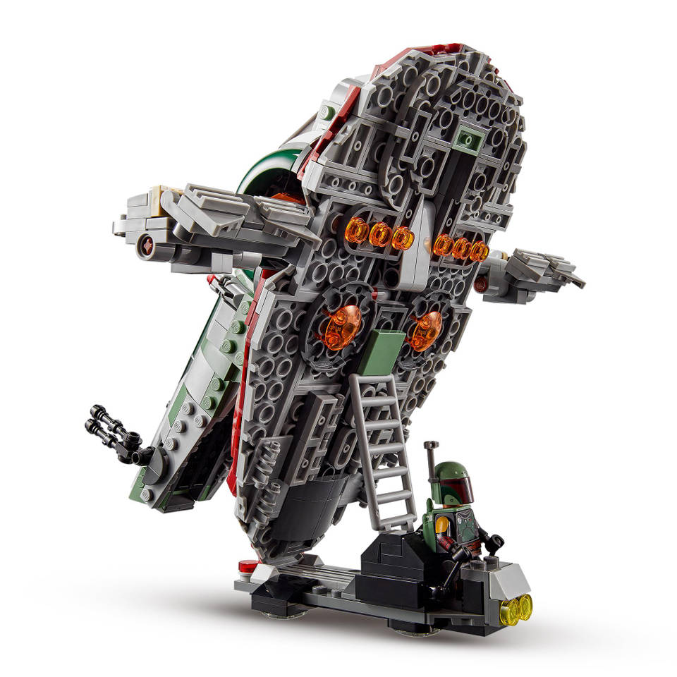 terras hoeveelheid verkoop Vuilnisbak LEGO Star Wars Boba Fetts sterrenschip 75312