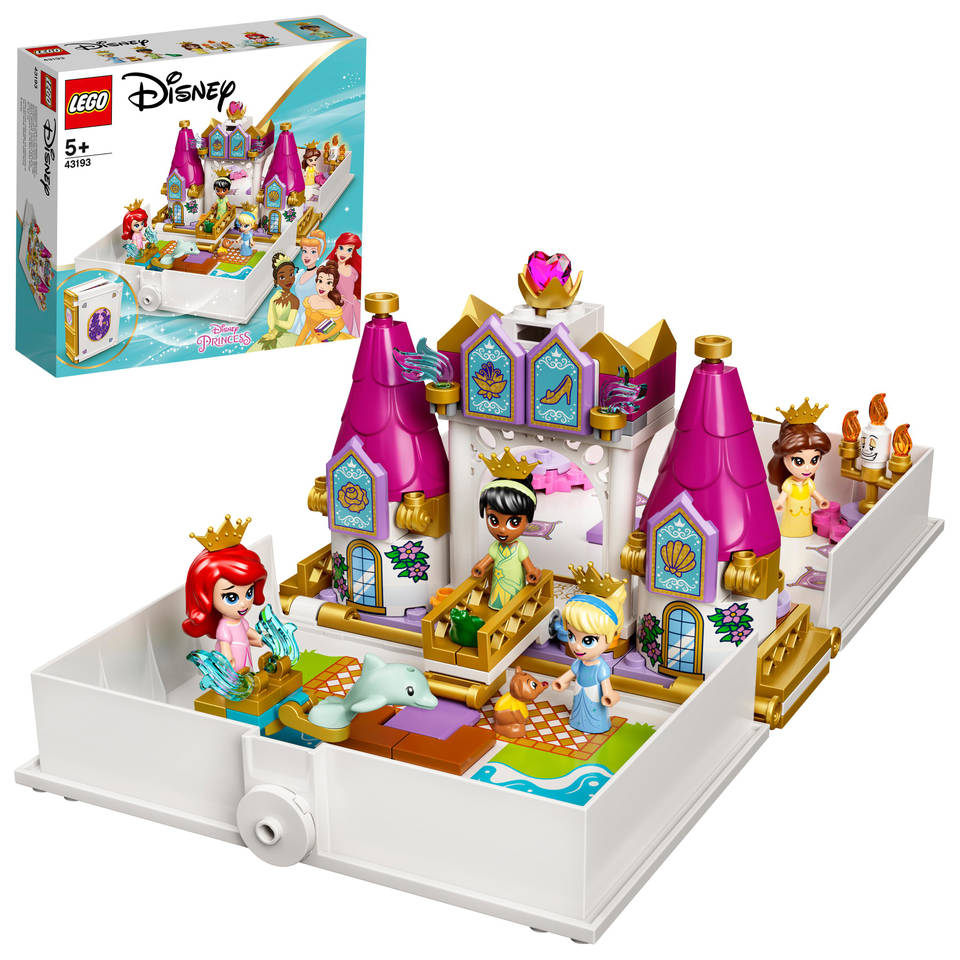 LEGO Disney Princess Ariël Belle Assepoester en Tiania's verhalenboekavonturen 43193