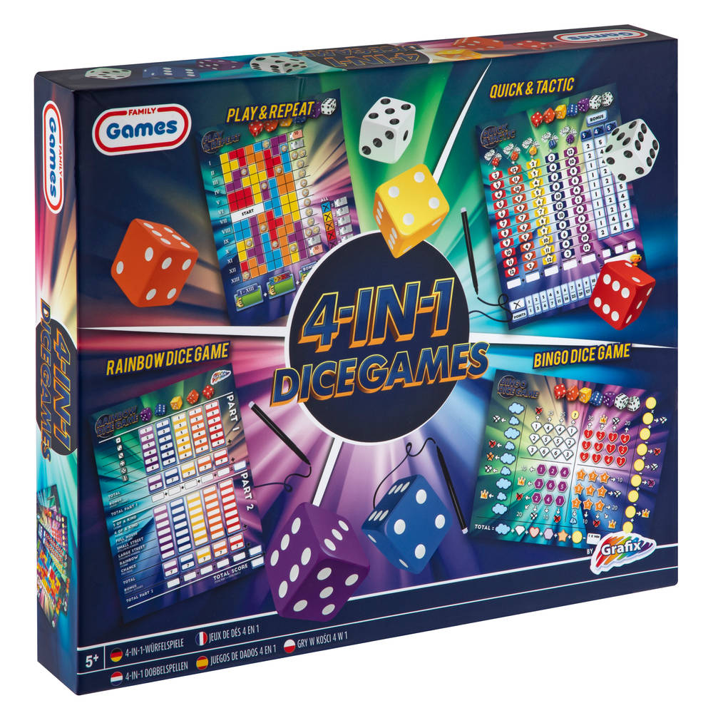 4-in-1 Dice Games