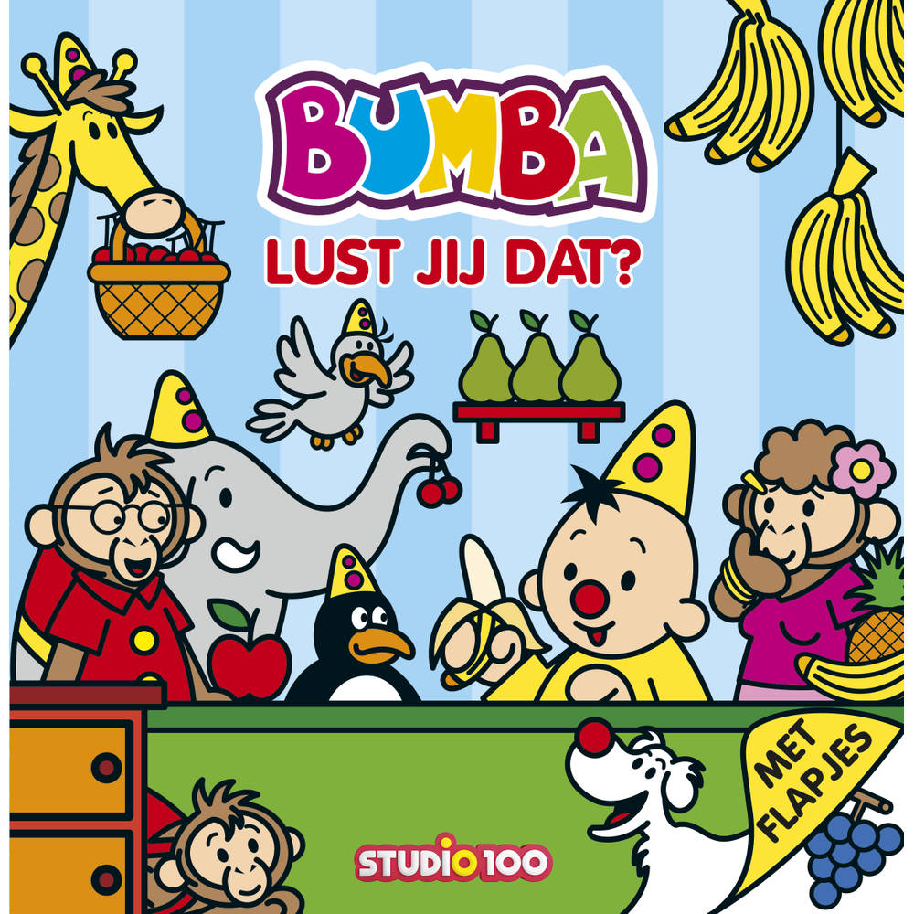 Bumba kartonboek Lust jij dat? - met flapjes Main Image