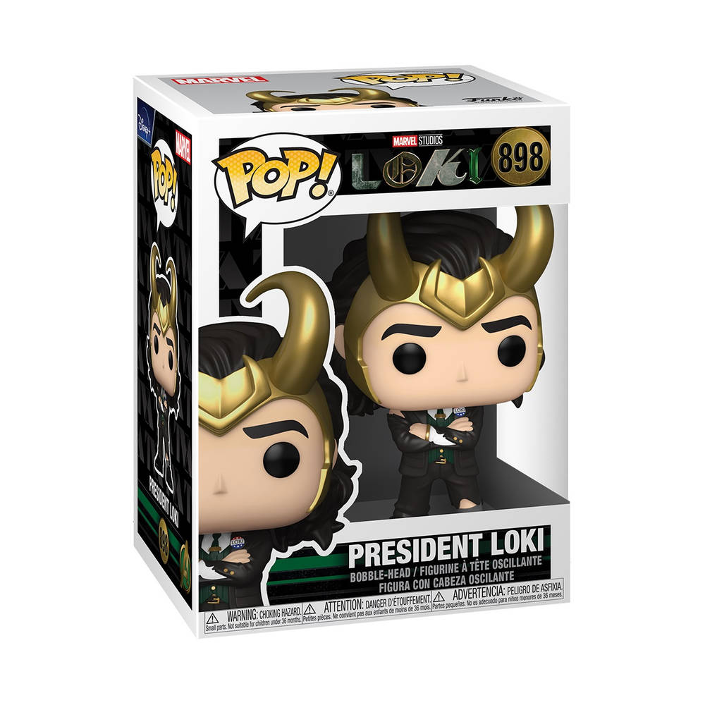 Funko Pop! figuur Marvel Loki President Loki