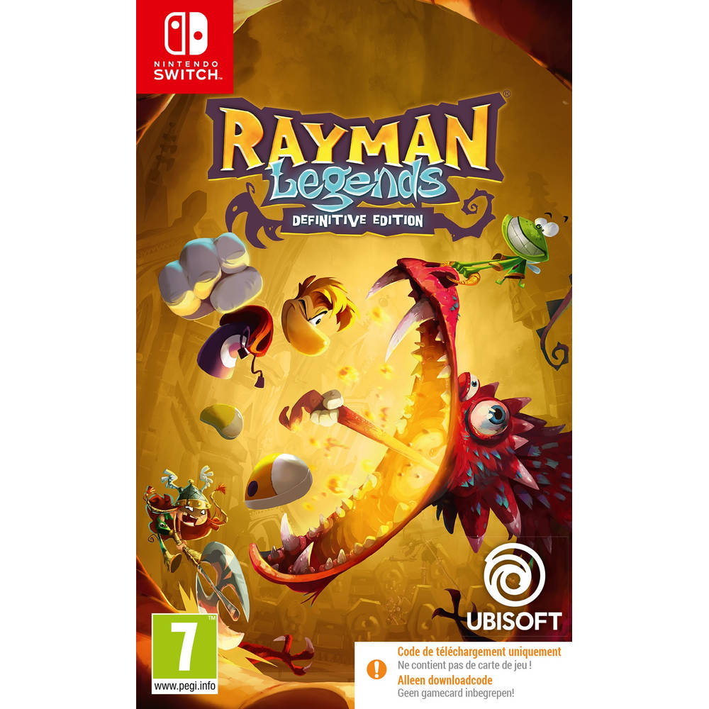 Nintendo Switch Rayman Legends: Definitive Edition - code in a box