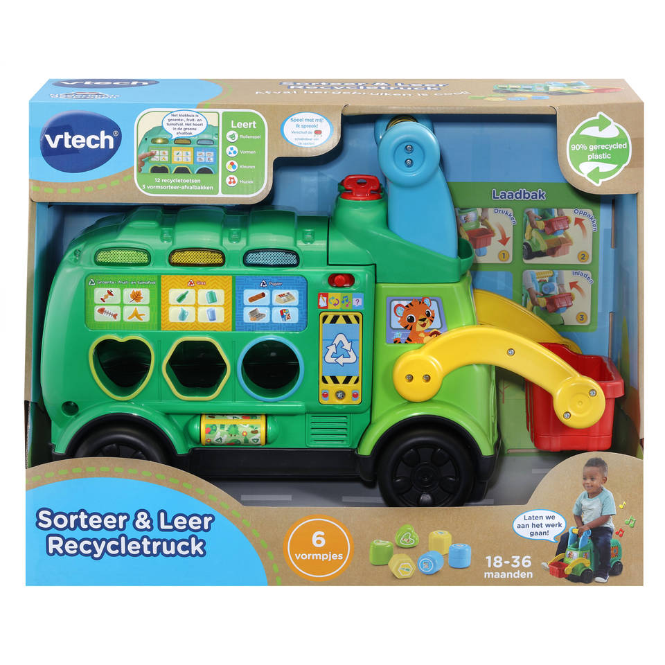 VTech Sorteer en Leer recycletruck