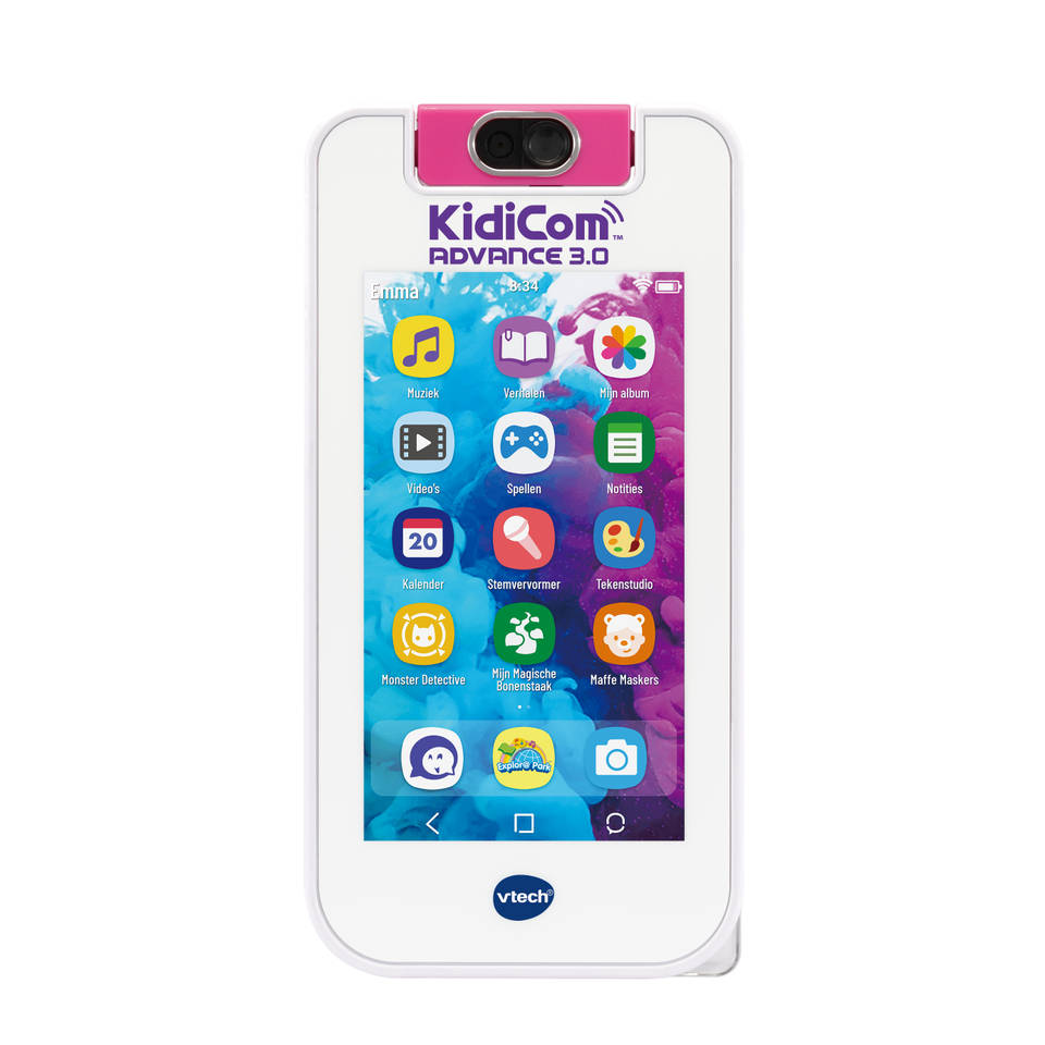 Persoonlijk Onderdrukker menu VTech KidiCom Advance 3.0 - roze
