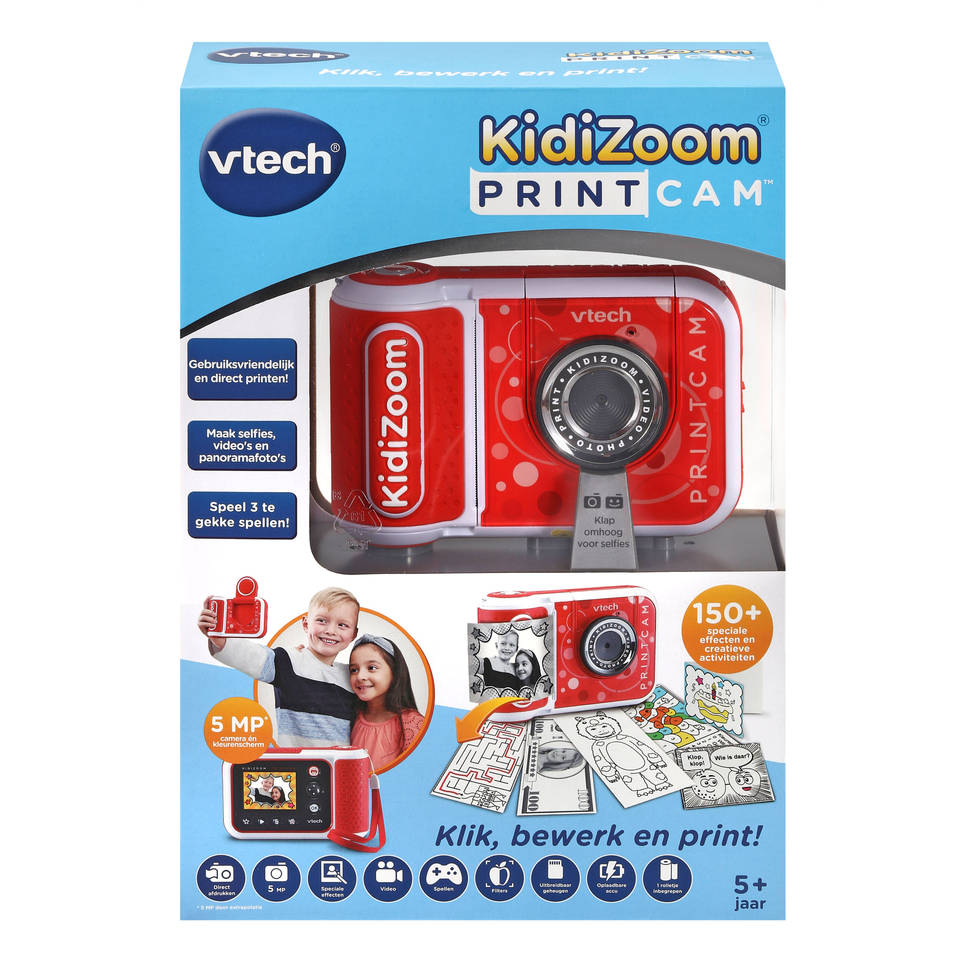 Zonnebrand ontwerper monteren VTech KidiZoom Print Cam