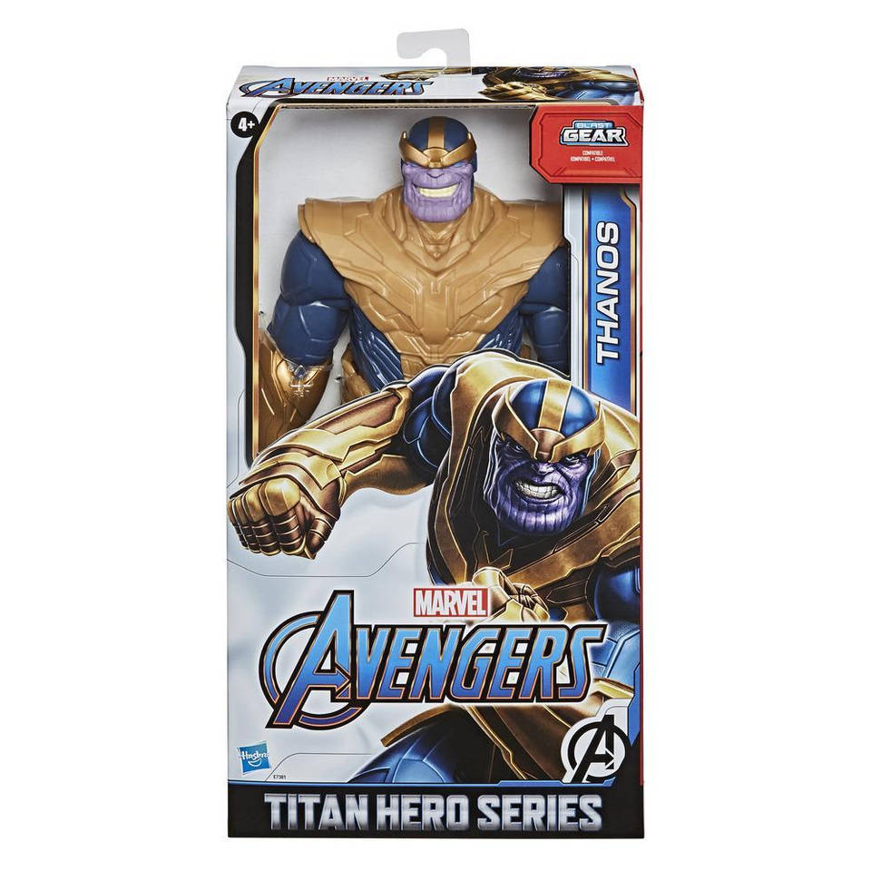 stel voor wapen puppy Marvel Avengers Titan Heroes Thanos speelfiguur