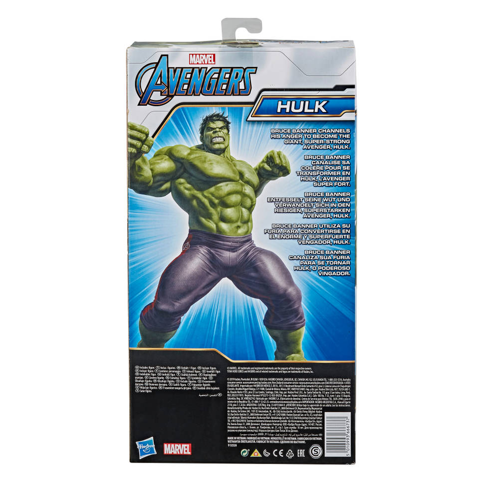 Inheems bon Ga wandelen Marvel Avengers Titan Heroes Hulk speelfiguur