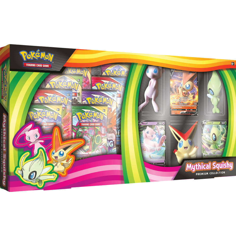 Pokémon Mythical Squishy Premium collectie