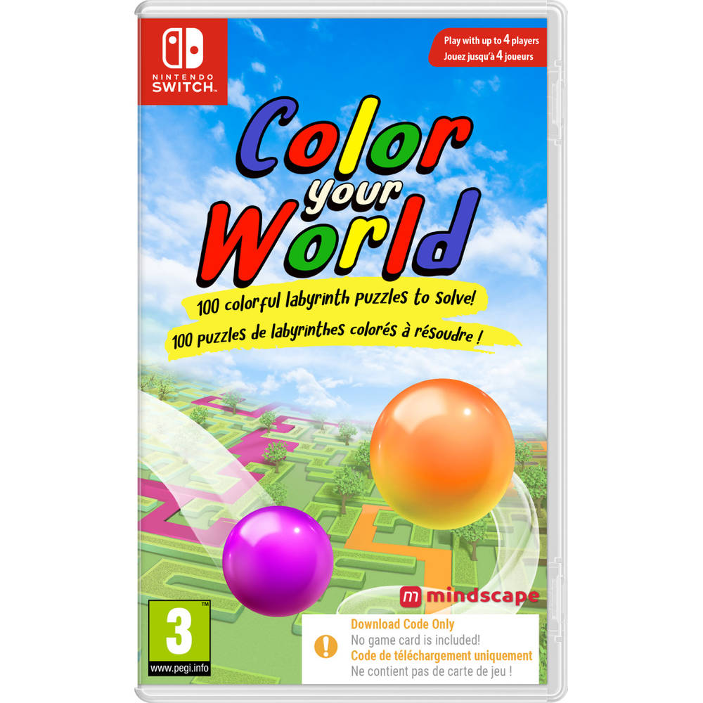 Nintendo Switch Color Your World - code in a box
