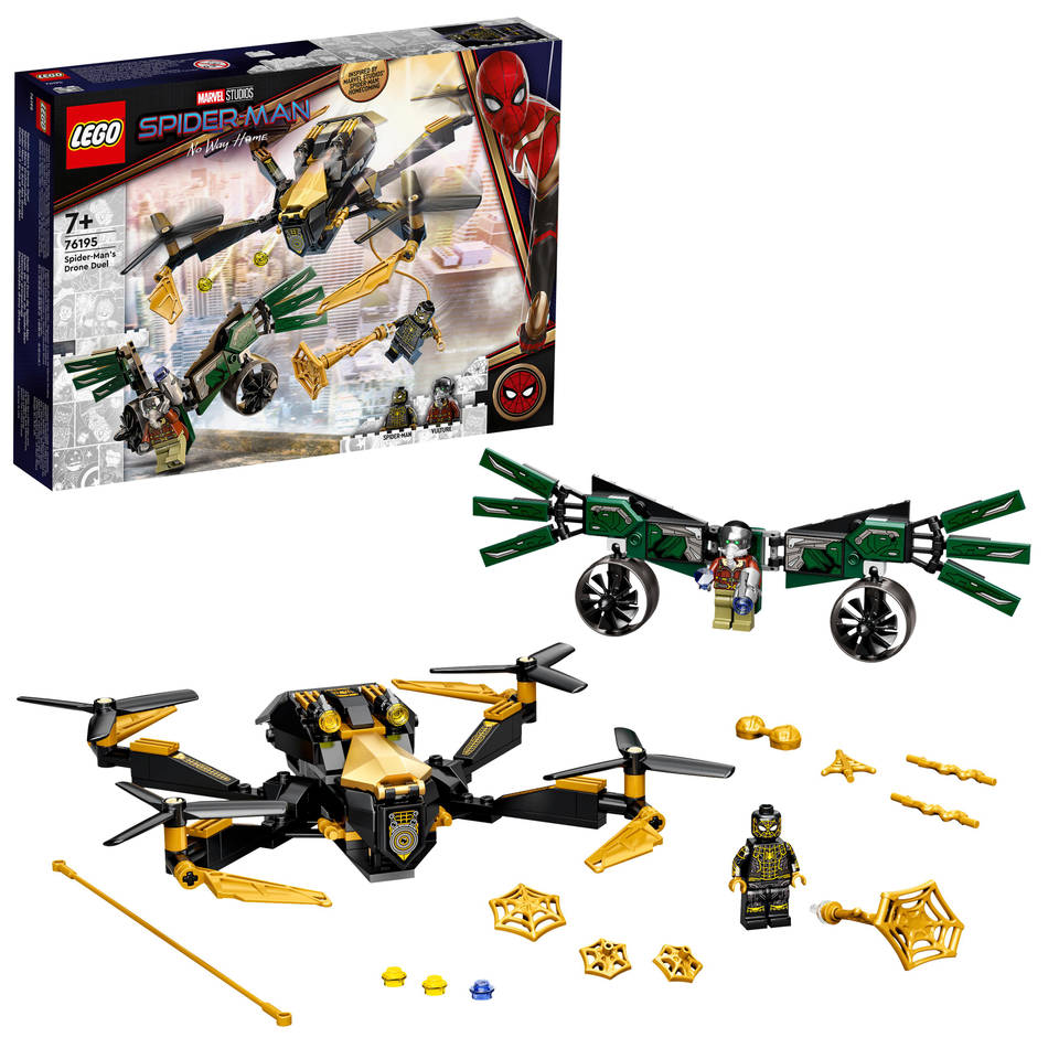 LEGO Marvel Super Heroes Spider-Mans Drone Duel 76195
