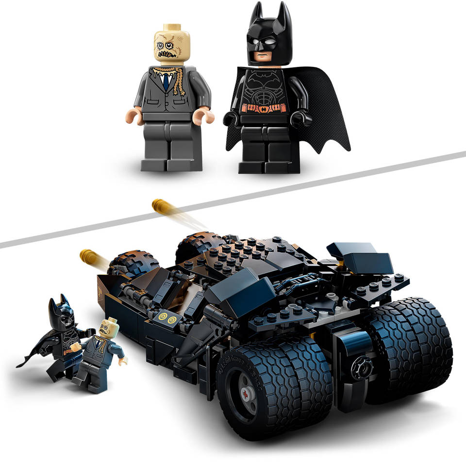 verkoper zoogdier Geladen LEGO DC Batman Batmobile Tumbler Scarecrow krachtmeting 76239