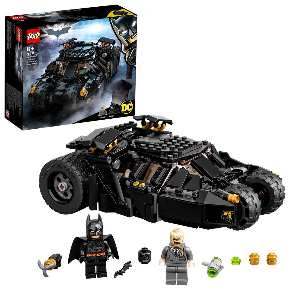 LEGO Batman Batmobile Tumbler Scarecrow krachtmeting 76239
