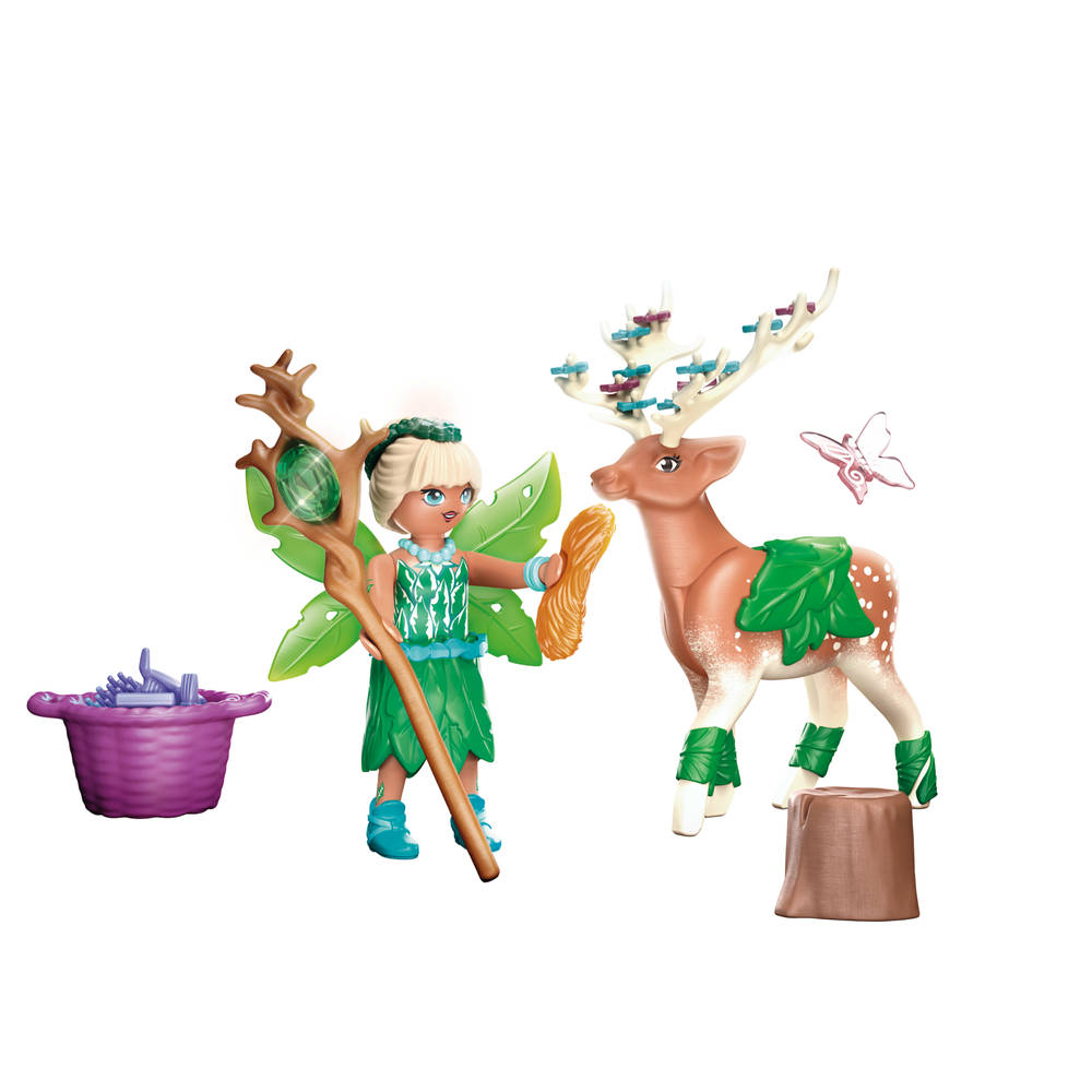 PLAYMOBIL of Ayuma Forest Fairy met totemdier 70806