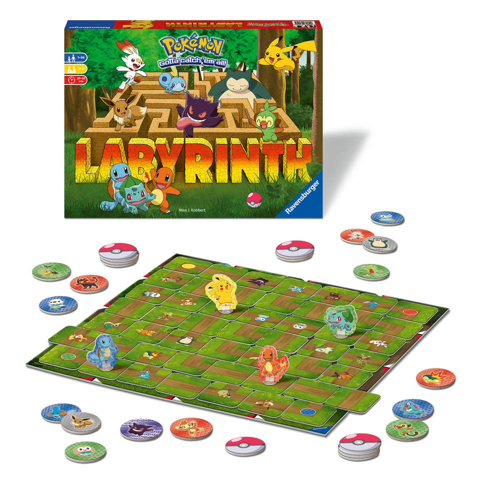 Met andere bands Metropolitan strategie Ravensburger Pokémon labyrinth bordspel