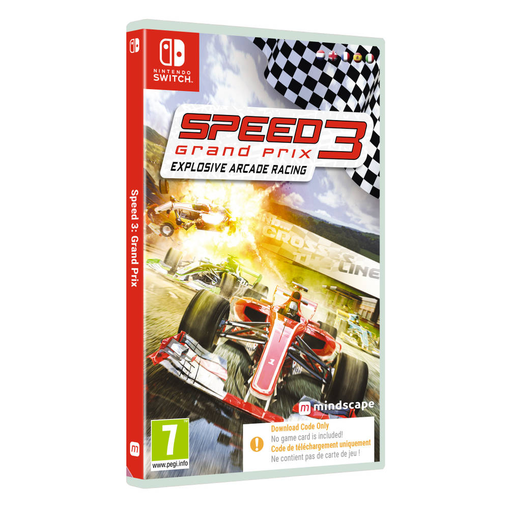 Nintendo Switch Speed 3: Grand Prix Explosive Arcade Racing - code in a box