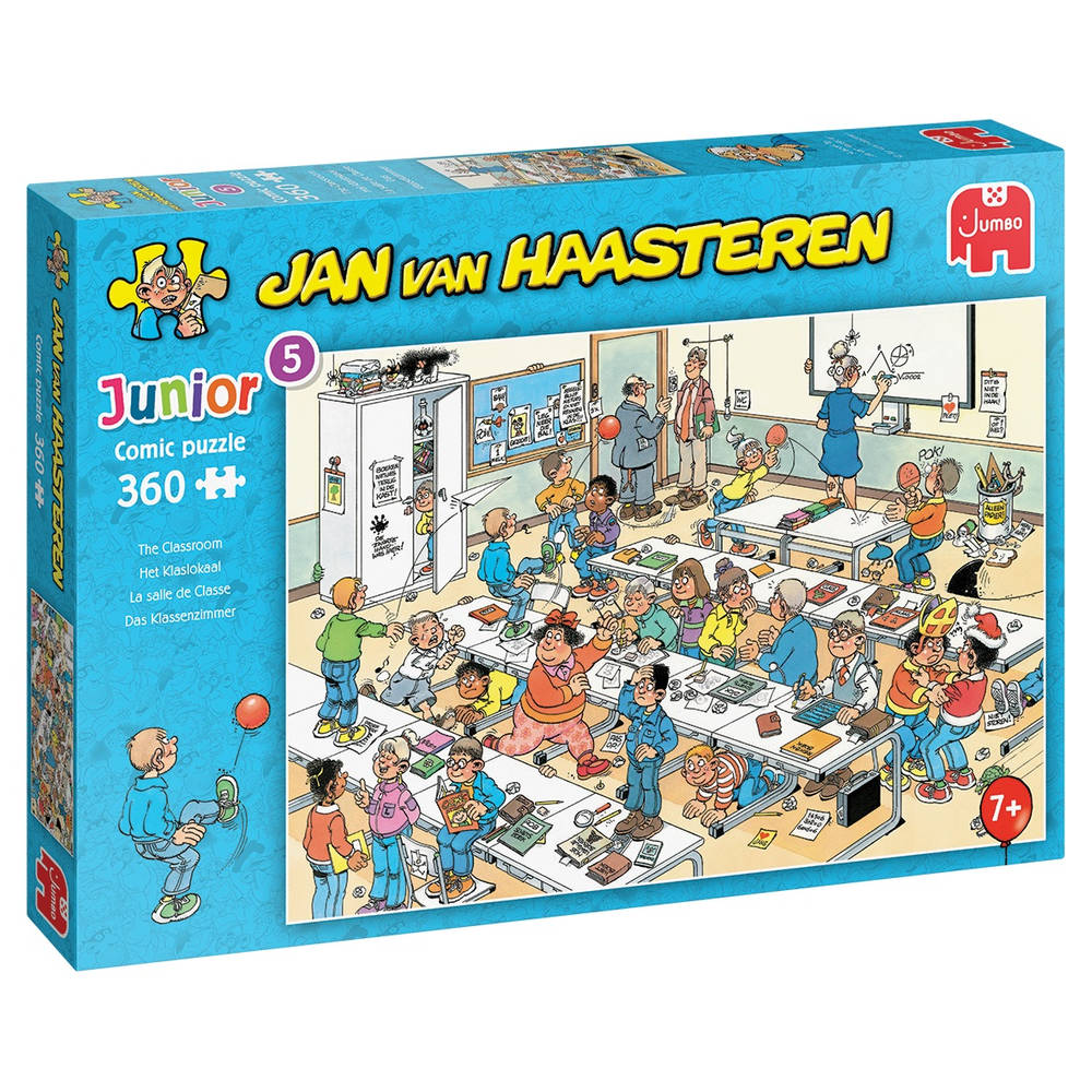 Jumbo Jan van Haasteren Junior puzzel Het Klaslokaal - 360 stukjes