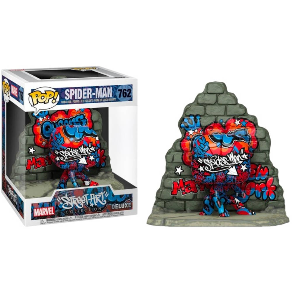Funko Pop! Marvel Spider-Man Street Art Collection Deluxe Edition