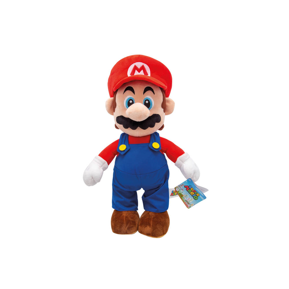 Praten tegen Frank Stationair Super Mario knuffel pluche - 50 cm