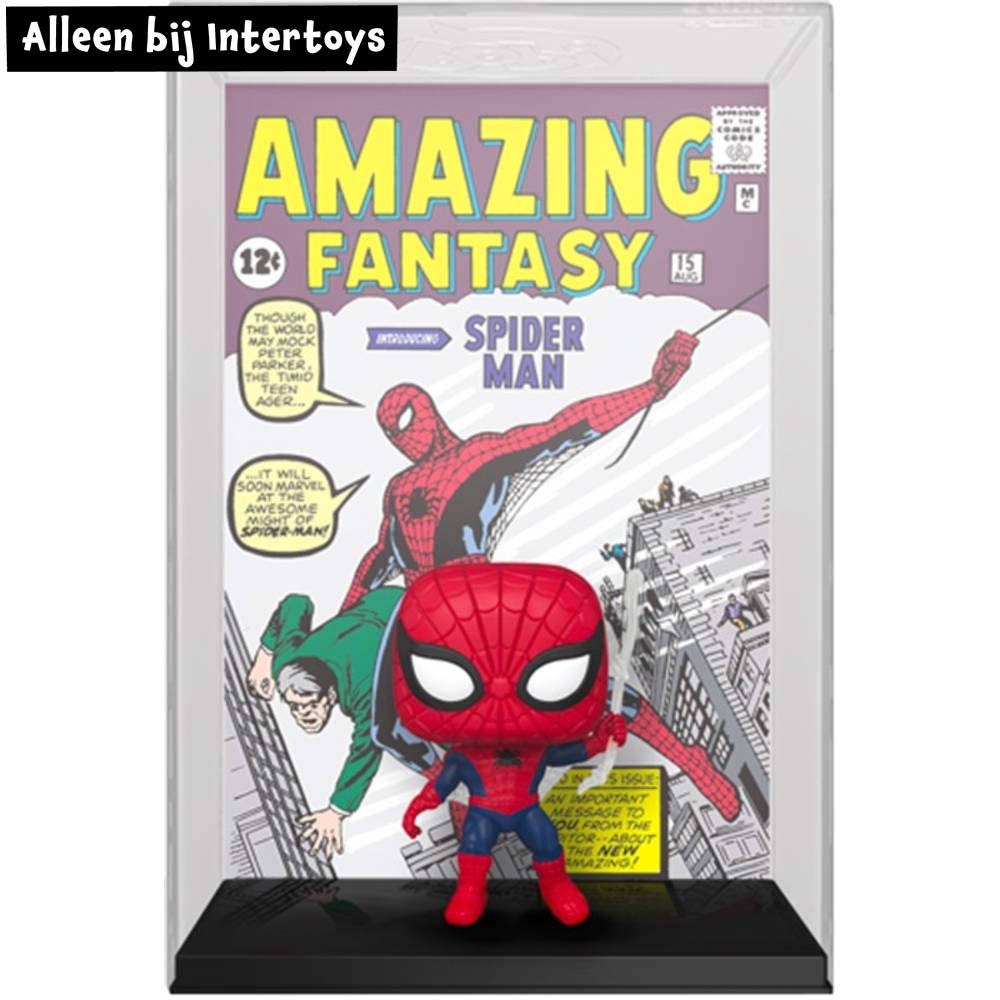 Funko Pop! figuur Cover Art: Marvel The Amazing Fantasy Spider-Man