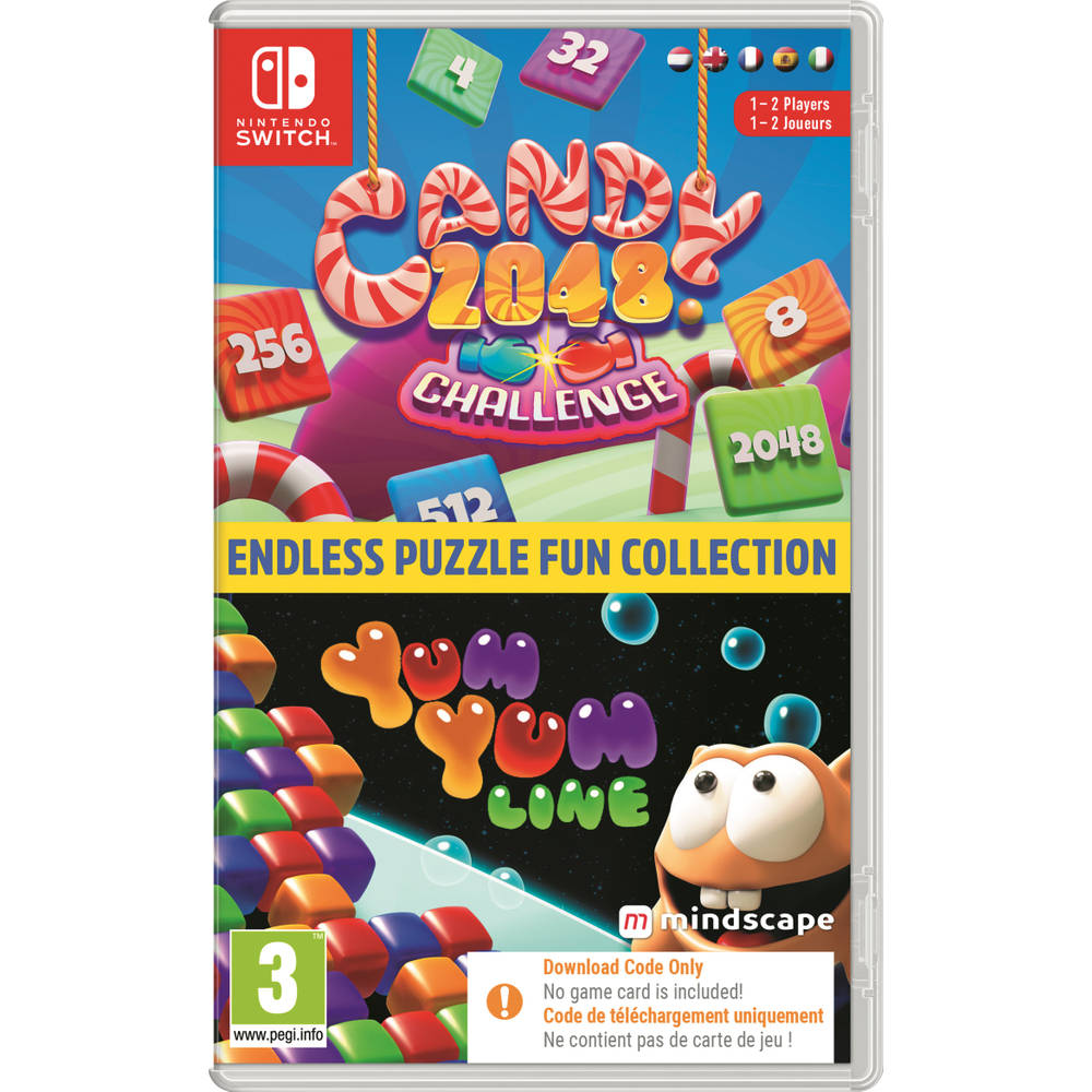 Nintendo Switch Endless Puzzle Fun Collection - code in a box