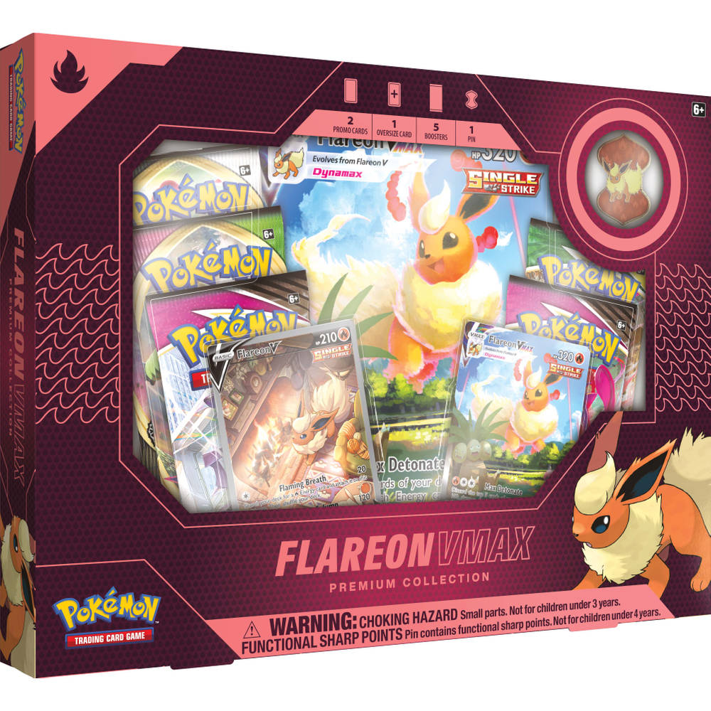 Pokémon TCG Flareon VMAX Premium collectie