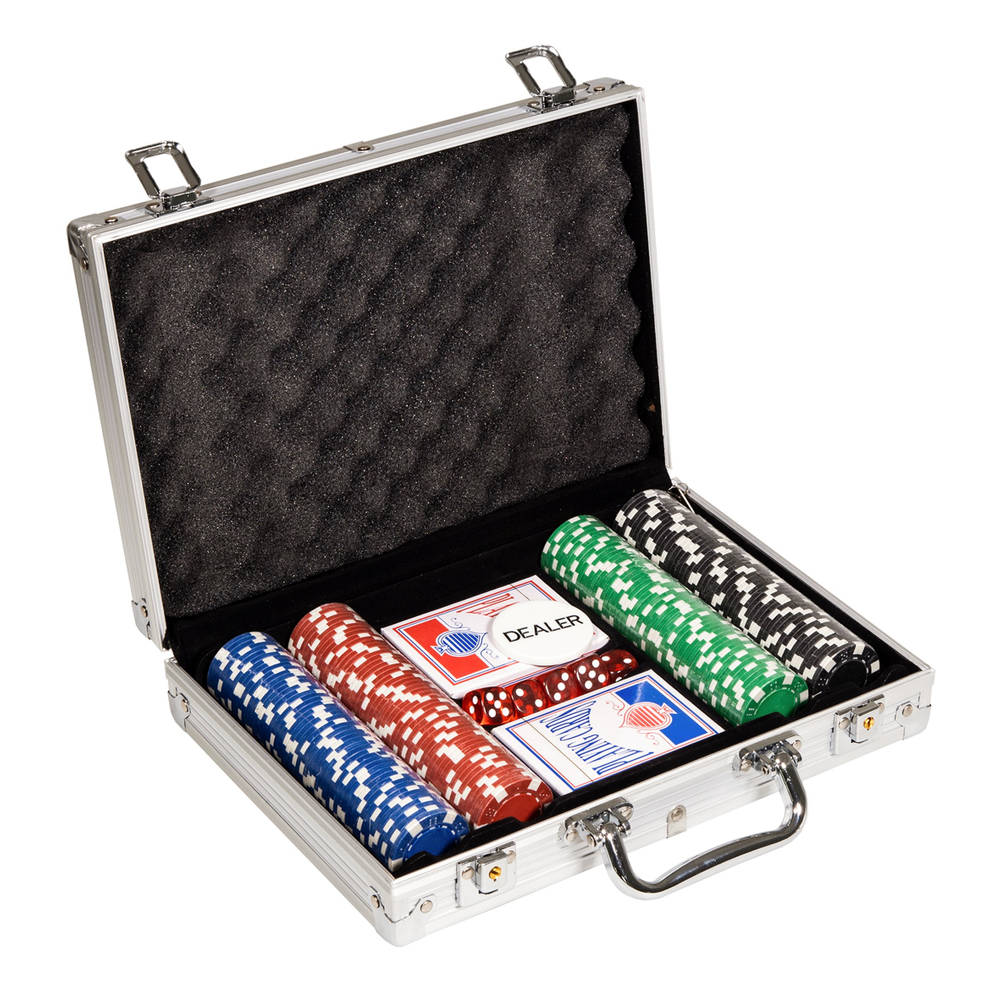 Immoraliteit medeklinker Wrak Pokerset 200-delige koffer