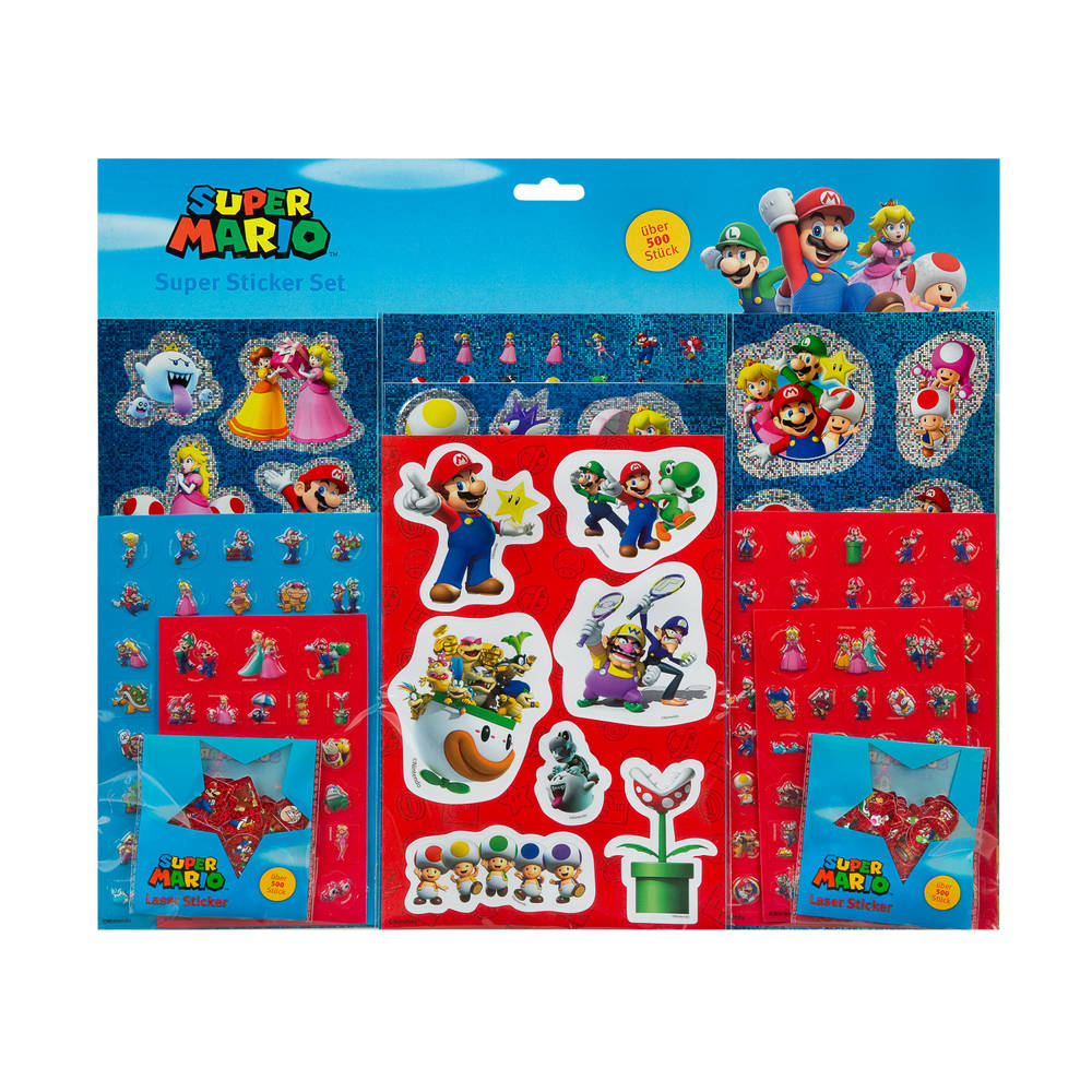 Super Mario super stickerset