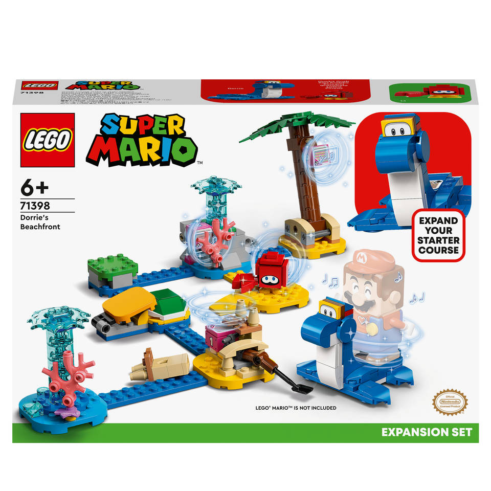 Verpletteren Elementair houder LEGO Super Mario uitbreidingsset: Dorries strandboulevard 71398