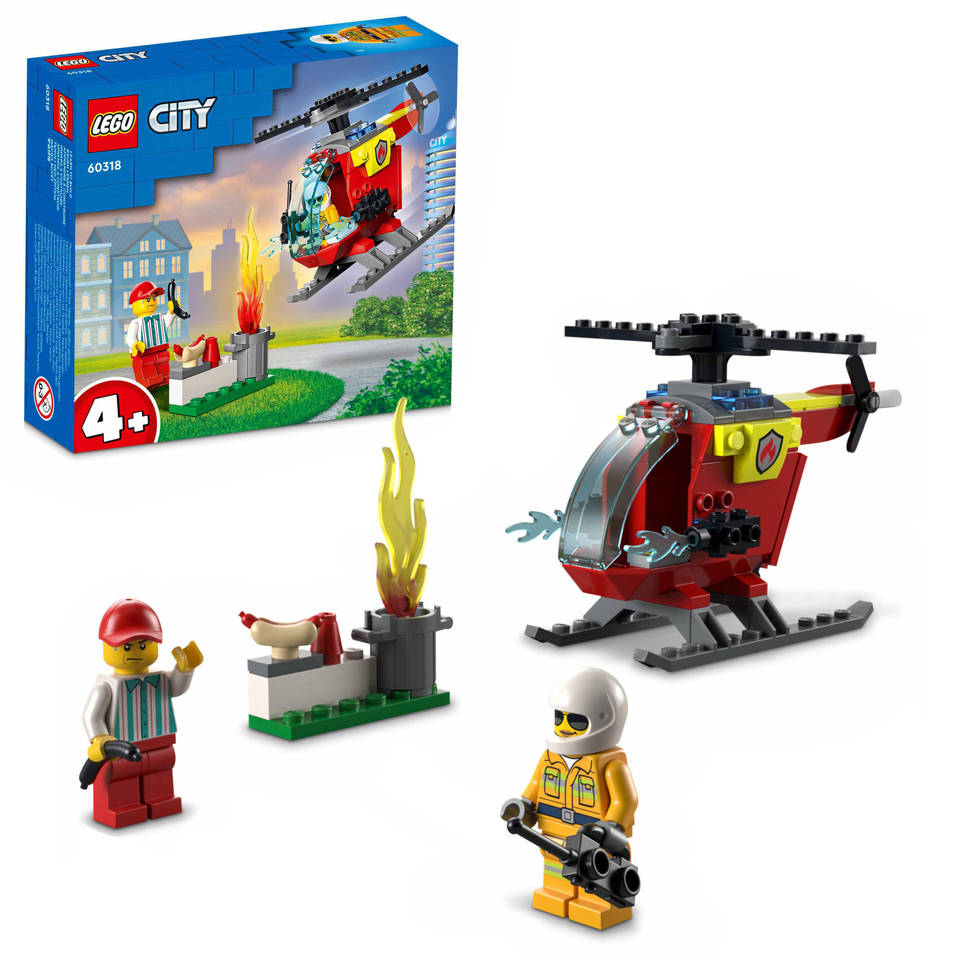 LEGO City brandweerhelikopter 60318