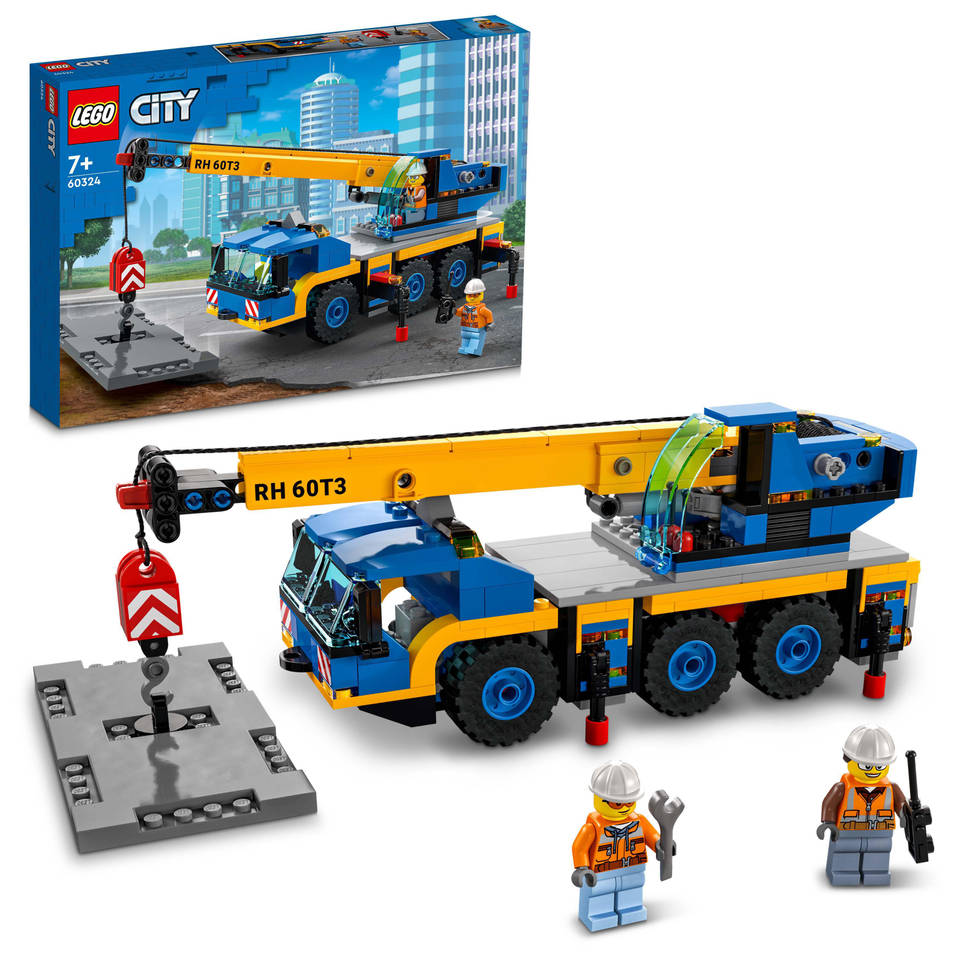 Fokken Analist surfen LEGO CITY mobiele kraan 60324