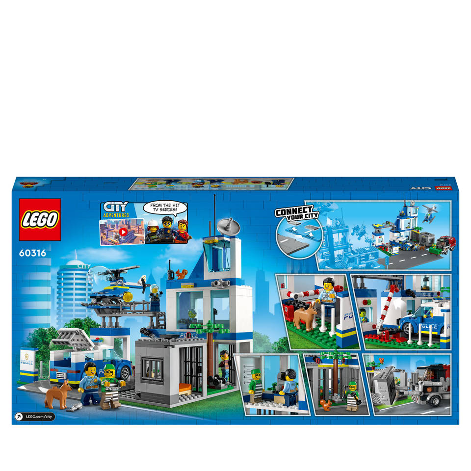 Zending acuut Portier LEGO CITY politiebureau 60316