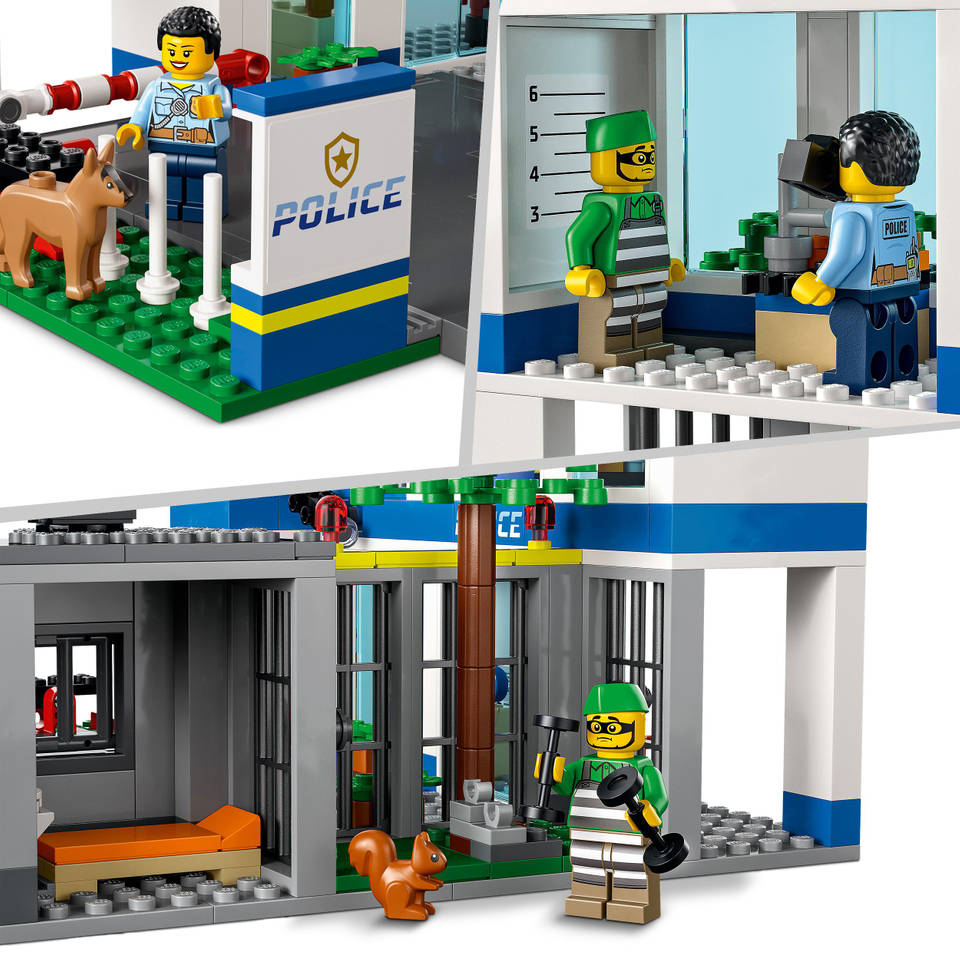 gebied binnenplaats regisseur LEGO CITY politiebureau 60316