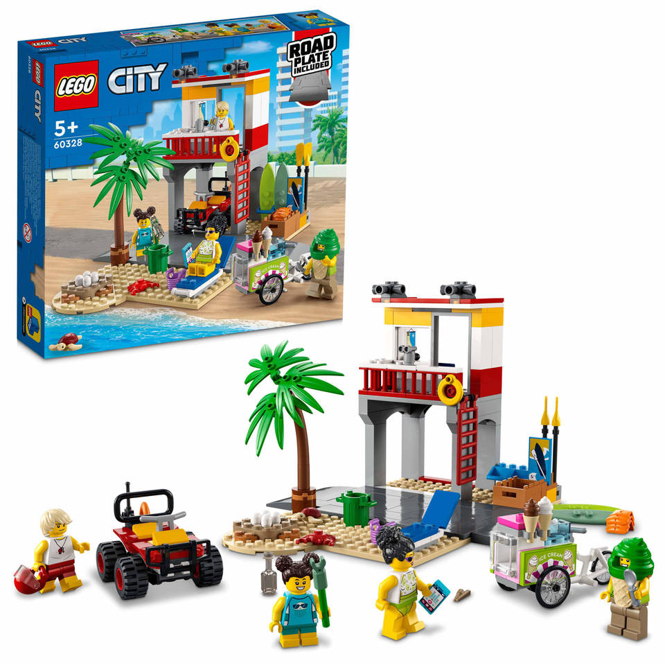 LEGO City strandwachter uitkijkpost 60328