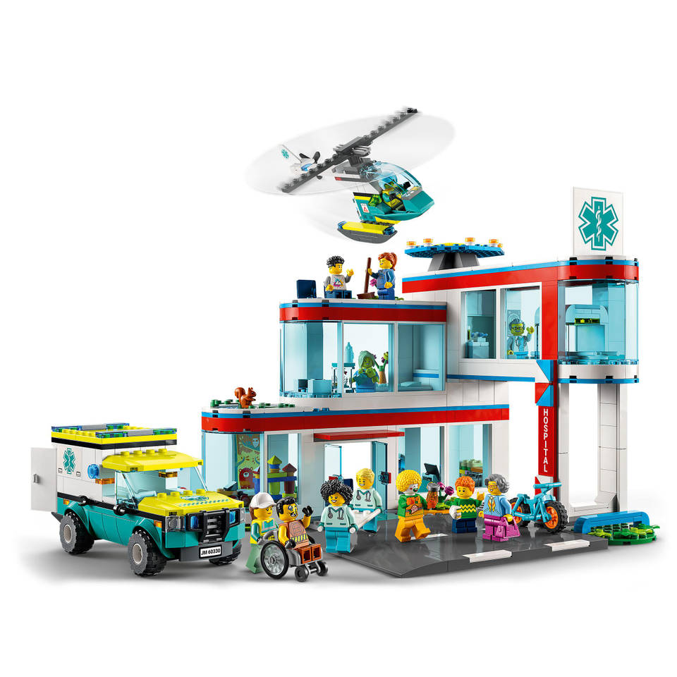 Luchtpost Delegeren Vaccineren LEGO CITY ziekenhuis 60330