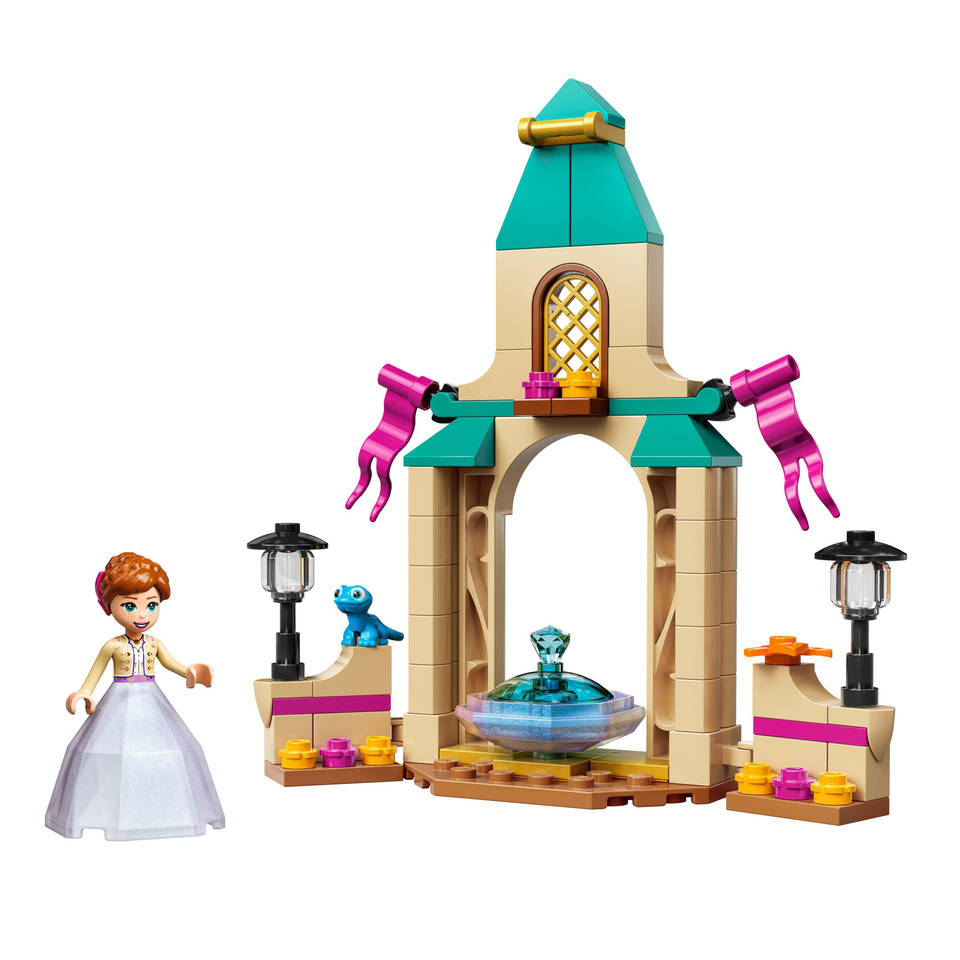 zoet Ziek persoon Academie LEGO Disney Frozen binnenplaats van Anna's kasteel 43198