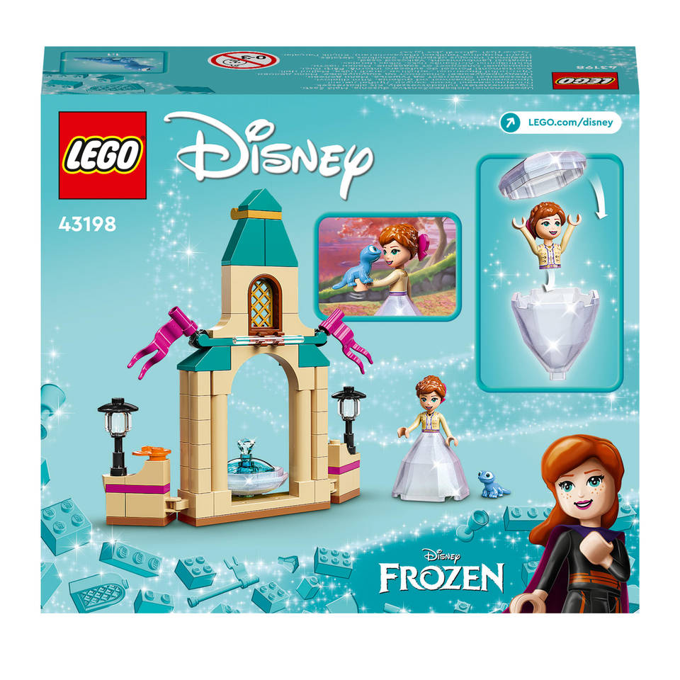Waar onvergeeflijk Waden LEGO Disney Frozen binnenplaats van Anna's kasteel 43198