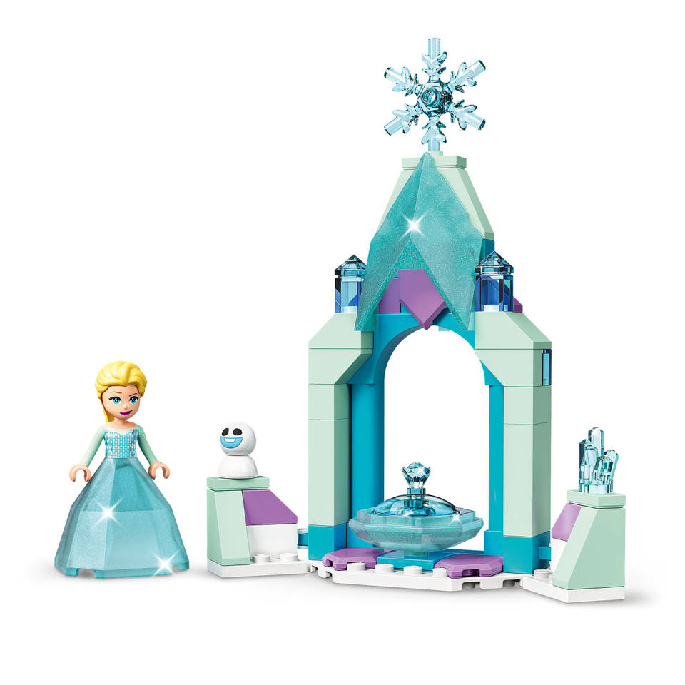 duisternis onze Bijna dood LEGO Disney Frozen binnenplaats van Elsa's kasteel 43199