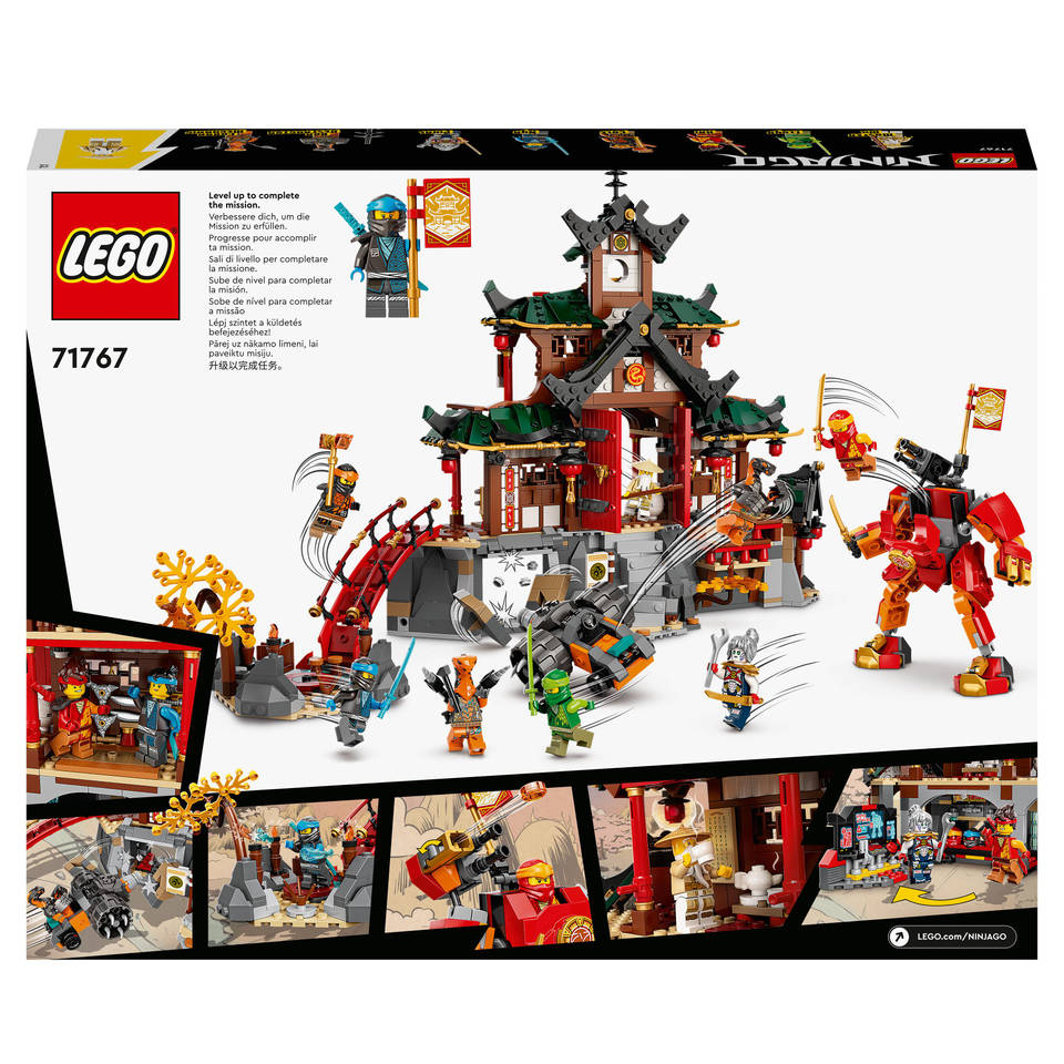 Inefficiënt Versterker deelnemen LEGO NINJAGO Ninjadojo tempel 71767
