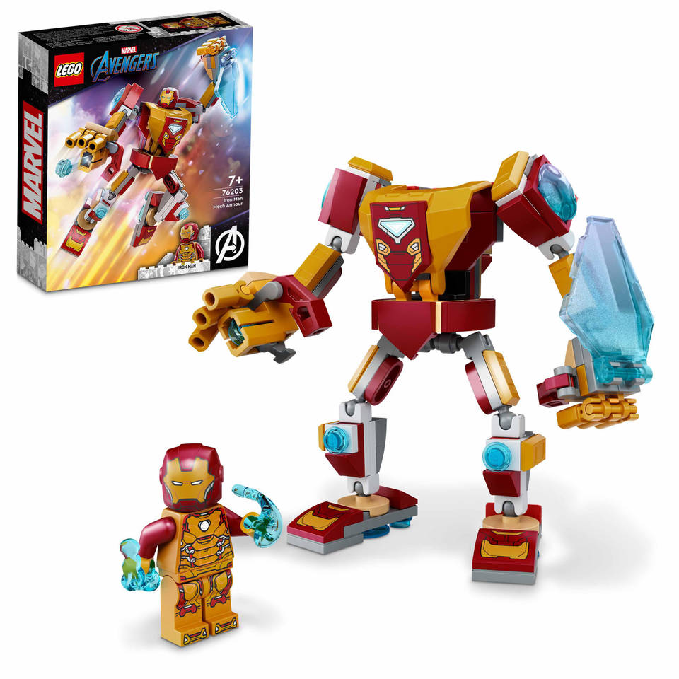 LEGO Marvel Iron Man mechapantser 76203