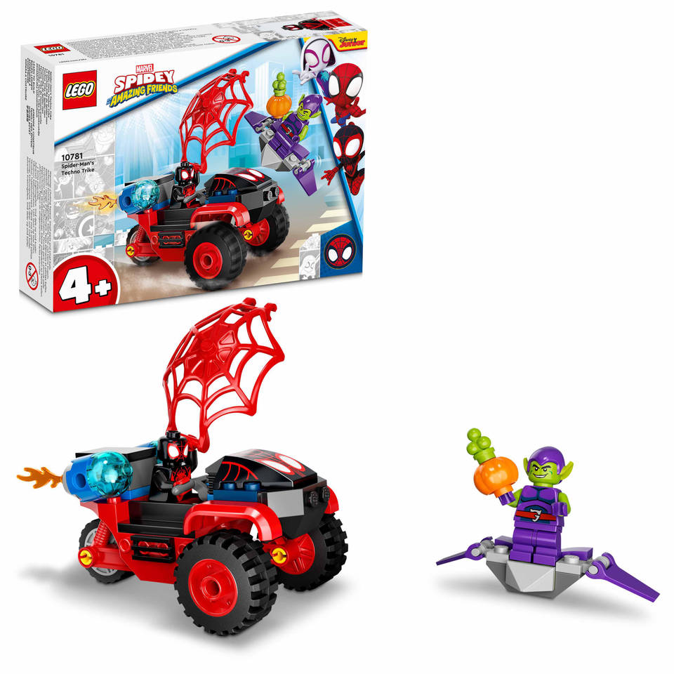 LEGO Marvel Miles Morales: Spider-Mans tech driewieler 10781