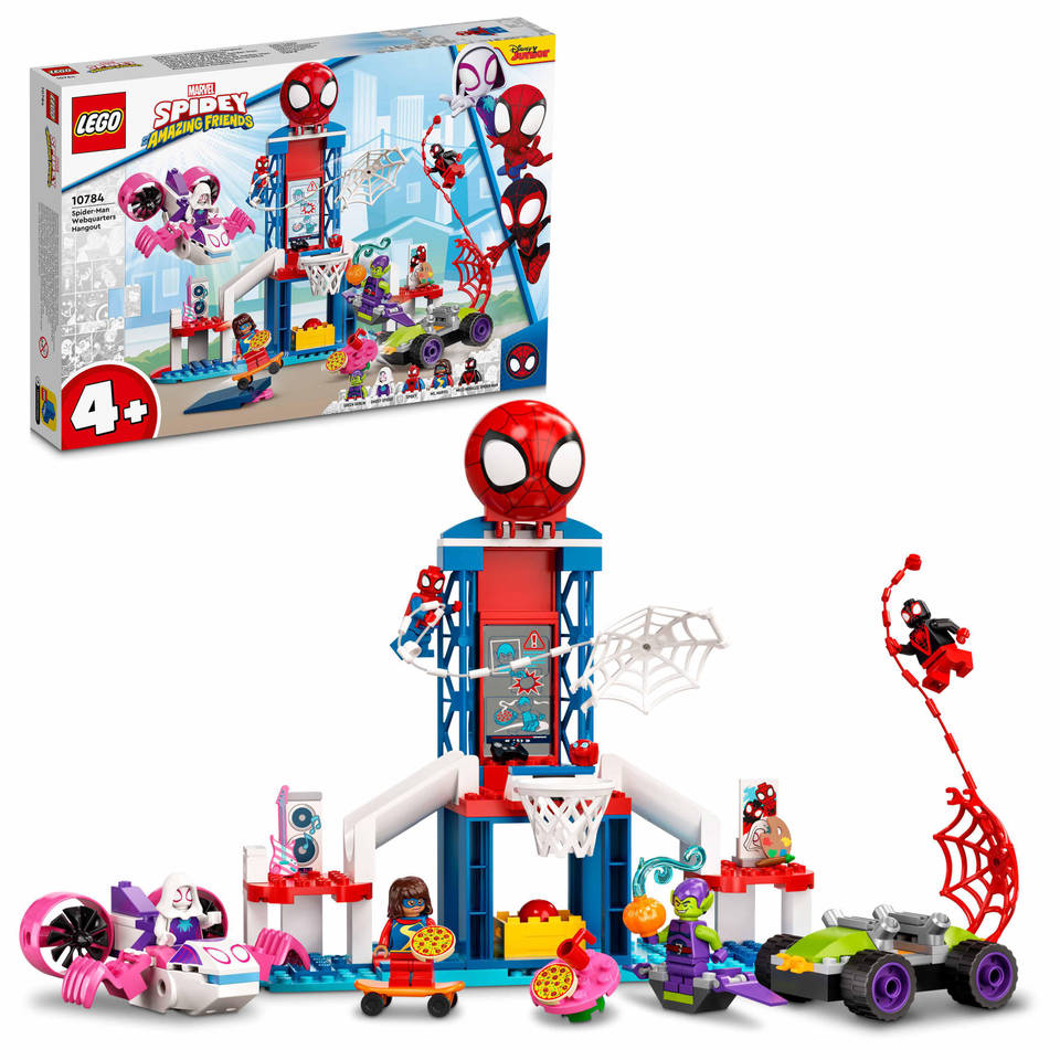 LEGO Marvel Super Heroes Spider-Man webuitvalsbasis ontmoeting 10784