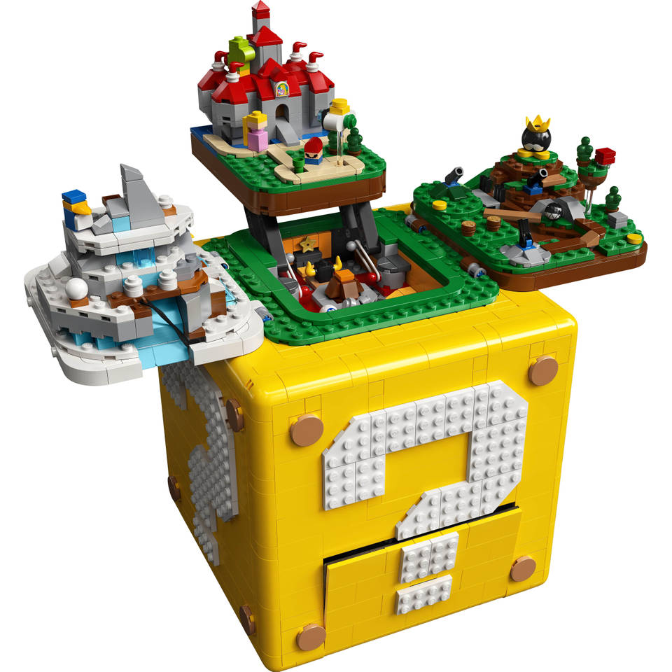 Bevriezen Koninklijke familie Auto LEGO Super Mario 64 vraagtekenblok 71395